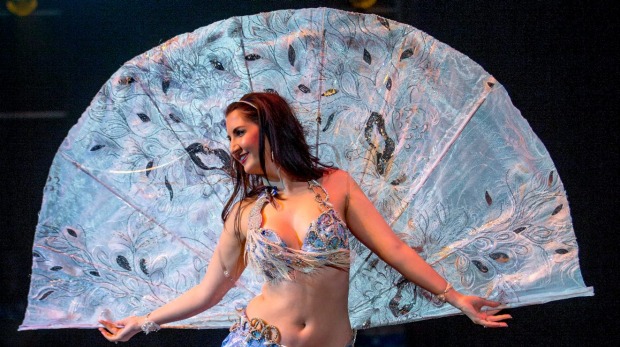 Mid Winter Hafla belly dancing