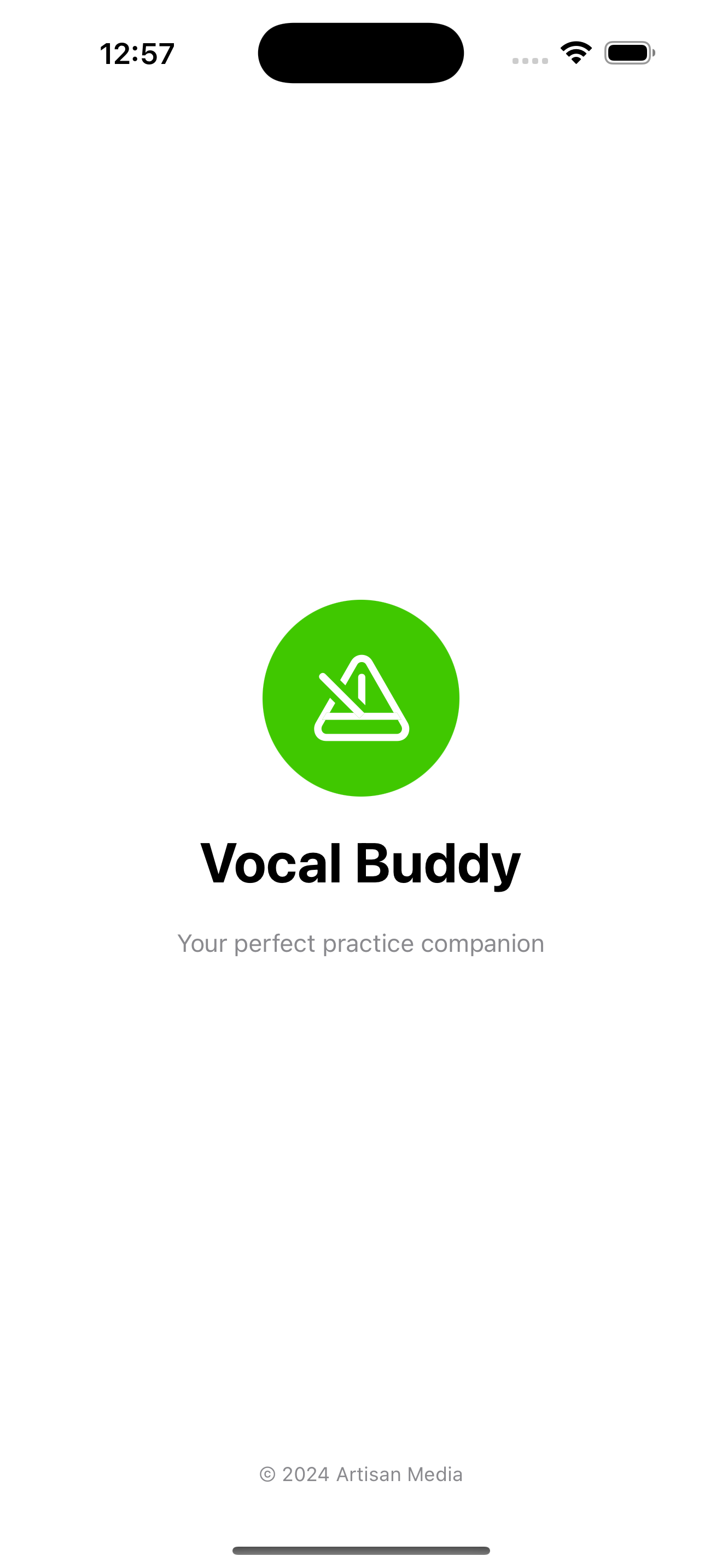 Vocal Buddy home